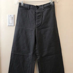 Emerson Thorpe Ryan High Waisted Wide Leg Pants